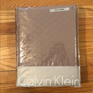 Calvin Klein willow Euro Sham